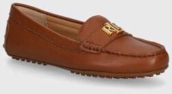 Lauren Ralph Lauren bőr mokaszin Barnsbury - barna Női 36 - answear - 43 490 Ft