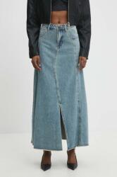 Answear. LAB farmer szoknya maxi, harang alakú - kék XS - answear - 16 990 Ft