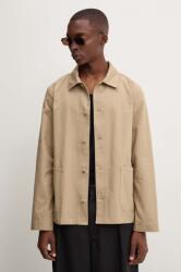 APC A. P. C. rövid kabát veste kerlouan logo férfi, bézs, átmeneti, COGEW. H03205 - bézs M