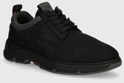 Tommy Hilfiger velúr sportcipő HILFIGER NUBUCK MIX HYBRID SHOE fekete, FM0FM05092 - fekete Férfi 40