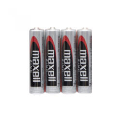 Maxell R03 AAA elem, féltartós, 4db/zsugorfólia ( MaxellR03 ) (Maxell R03)