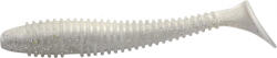 Rapture Ribbed Swing Shad 7cm White Ghost Plasztik Csali 12db (188-00-965)