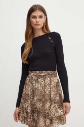 GUESS pulóver EMELY könnyű, női, fekete, W4YR06 Z3FF0 - fekete M