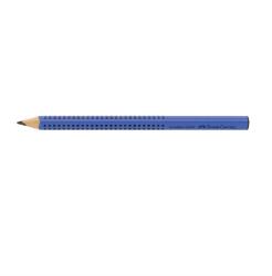 Faber-Castell Ceruza Faber-Castell Grip 2001 Jumbo B 10mm vastag, 175mm hosszú kék ergonomikus háromszög formájú test fekete pötyökkel