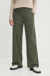 Levi's nadrág női, zöld, magas derekú széles, SURPLUS STRAIGHT - zöld 28/33