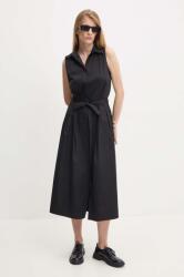 ANSWEAR ruha fekete, midi, harang alakú - fekete S - answear - 27 990 Ft