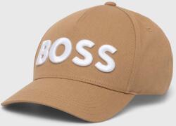 BOSS pamut baseball sapka - bézs Univerzális méret - answear - 17 990 Ft