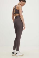 Answear Lab legging barna, női, sima - barna XS