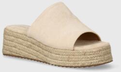 Answear Lab espadrilles bézs, platformos - bézs Női 40 - answear - 6 290 Ft