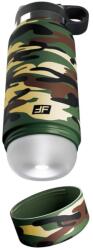  Fap Flask Happy Camper - maszturbátor kulacsban (zöld-fekete)