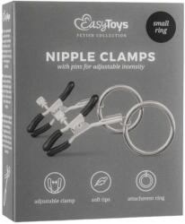  EasyToys Small Ring - gyűrűs bimbócsipesz (1 pár) - erotikashow