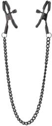 Blaze Deluxe - fém bimbócsipesz lánccal (fekete) - erotikashow