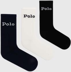 Ralph Lauren zokni 3 pár fekete, női, 455955243 - fekete Univerzális méret
