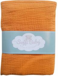 Soffi Baby takaró muszlin dupla mustár 70x90cm