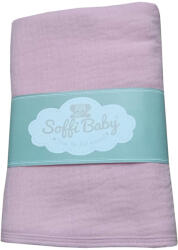 Soffi Baby takaró muszlin dupla mályva 70x90cm - babymax