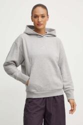 Adidas felső All SZN szürke, női, nyomott mintás, kapucnis, IY6760 - szürke S