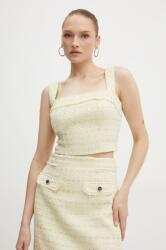 Guess top SOFIA női, sárga, W4YH29 WGAO2 - sárga XL