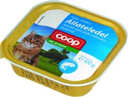 Coop teljes értékű állateledel felnőtt macskák számára lazaccal 100 g