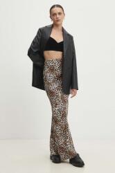 Answear Lab szoknya barna, maxi, egyenes - barna L