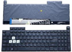 ASUS TUF Gaming A15 FA507 FA507R F15 FX507 FX507Z FX507ZM FX707 multicolor háttérvilágítással (backlit) fekete magyar (HU) laptop/notebook billentyűzet gyári