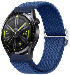 BSTRAP Elastic Nylon szíj Xiaomi Amazfit GTR 42mm, cold blue (SSG024C0303)