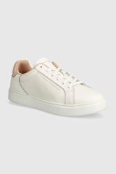 Tommy Hilfiger bőr sportcipő ESSENTIAL COURT SNEAKER bézs, FW0FW08000 - bézs Női 41