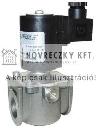 Madas EW-1 Gázmágnesszelep DN25, menetes, 230 V, NC, Pmax. =500 mbar, automata, IP65 (EW04008)