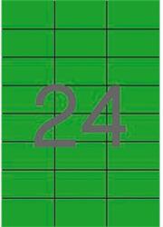 APLI Etikett, 70x37 mm, színes, APLI, zöld, 480 etikett/csomag (01594) - tonerpiac