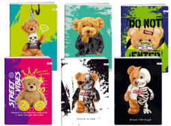 Play Füzet Play Teddy bears A/4 tűzött 40 lapos kockás (189950) - papir-bolt