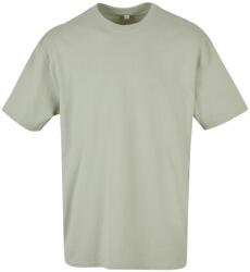 Build Your Brand Férfi póló Heavy Oversize Tee - Halvány zsályaszín | XL (BY102-1000343245)