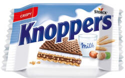 Knoppers Töltött ostya KNOPPERS mogyorós és tejes 25g (144399-20) - papir-bolt