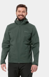 Jack Wolfskin Softshell kabát Bornberg Hoody 1307471 Khaki Regular Fit Bornberg Hoody 1307471