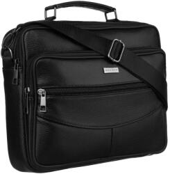  Rovicky Férfi Bőr Oldaltáska R-13206-L-3891 Black - Fekete (87653731-1)