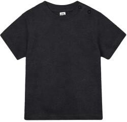 Babybugz Egyszínű csecsemő póló - Fekete | 2-3 éves (BZ02-1000291969)