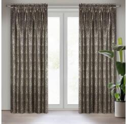 EUROFIRANY Ebru sötétítő függöny Fekete/arany 135x270 cm