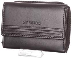 La Scala fekete női bőr pénztárca (TGN36 BLACK)