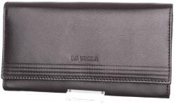 La Scala fekete női bőr pénztárca (TGN31 BLACK)
