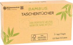 pandoo Bambusz zsebkendők - 100 darab
