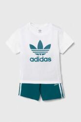 adidas Originals gyerek együttes SHORT TEE SET zöld, JE1610 - türkiz 128