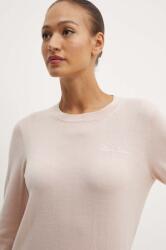 Giorgio Armani gyapjú pulóver könnyű, női, rózsaszín, 6DYM1J YME3Z - rózsaszín XS
