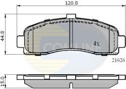 COMLINE set placute frana, frana disc COMLINE - centralcar - 72,13 RON