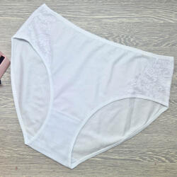 MST Magas derekú női alsó EXTRA méret (mama bugyi) 4XL, Fehér 46346