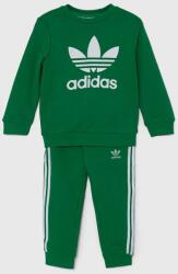 adidas Originals gyerek melegítő CREW SET zöld, IX5153 - zöld 62