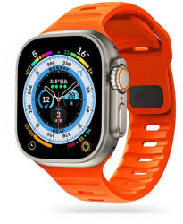 Tech-Protect Apple Watch szíj (42/44/45/46/49mm) Tech-Protect Iconband Line - narancs (OS-00476)