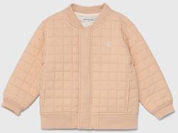 Calvin Klein gyerek bomberdzseki rózsaszín, IN0IN00246 - rózsaszín 86