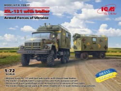 ICM ZiL-131, Truck with trailer Armed Forces of Ukraine 1: 72 (72817)