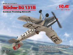 ICM Bücker Bü 131B, German Training Aircraft 1: 32 (32031)