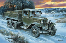UniModels Soviet truck GAZ-AAA 1: 48 (UM503)