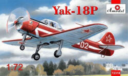 Amodel Yakovlev Yak-18P aerobatic aircraft 1: 72 (AMO72318)