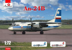 Amodel Antonov An-24B 1: 72 (AMO72253)